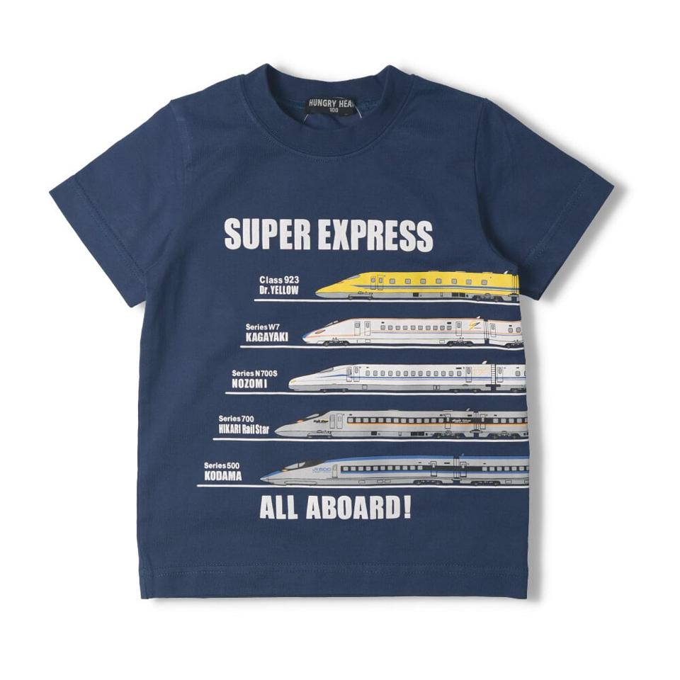 新幹線電車プリントＴシャツ