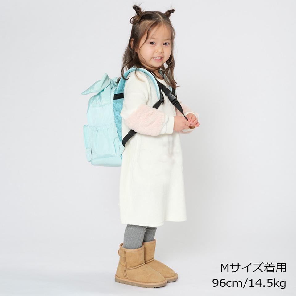 ＢＩＧリボン付プチドット柄リュック