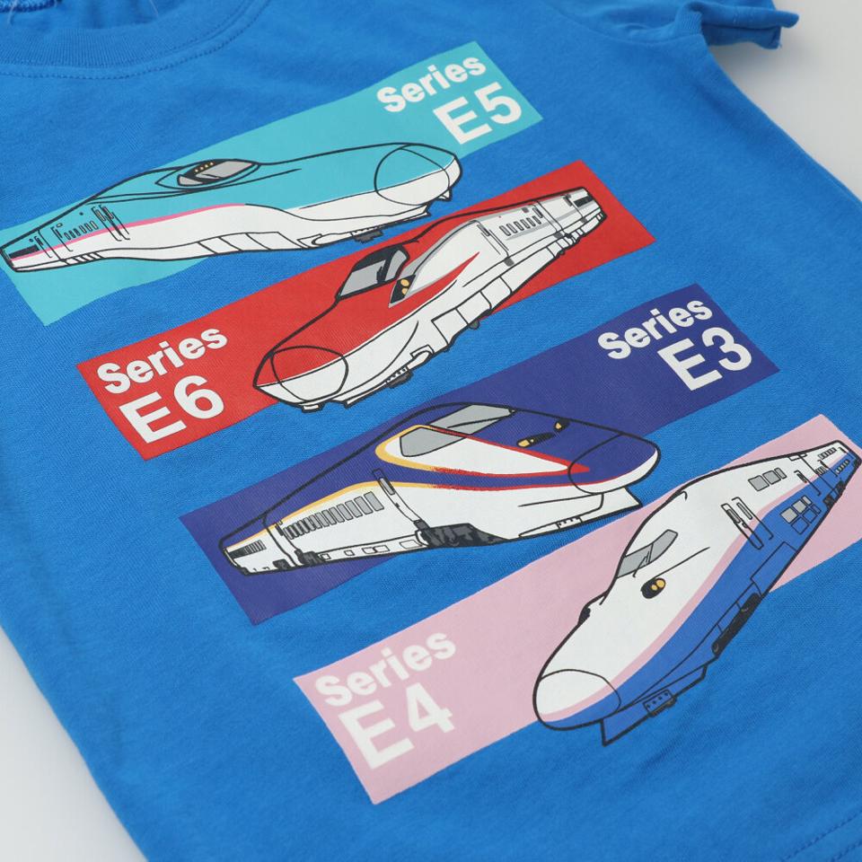 新幹線電車プリントＴシャツ