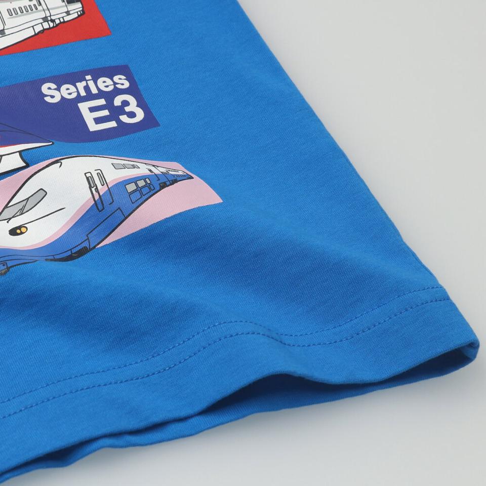新幹線電車プリントＴシャツ