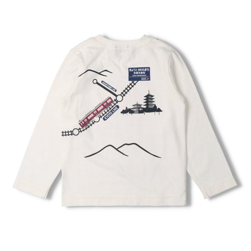 阪急電車路線図Ｔシャツ