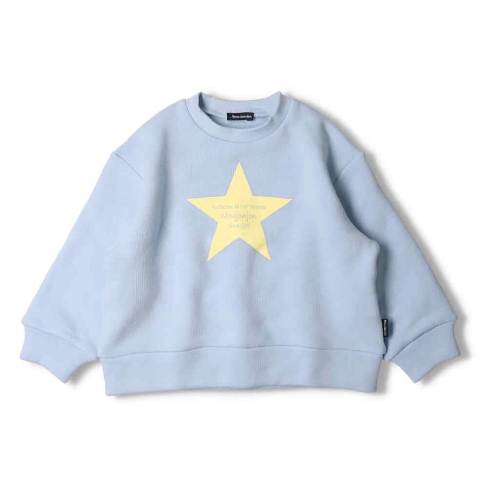 【ネット限定】星ロゴ裏起毛トレーナー