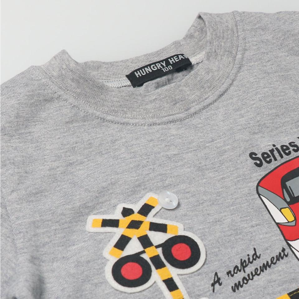 新幹線電車遮断機踏切仕掛けＴシャツ