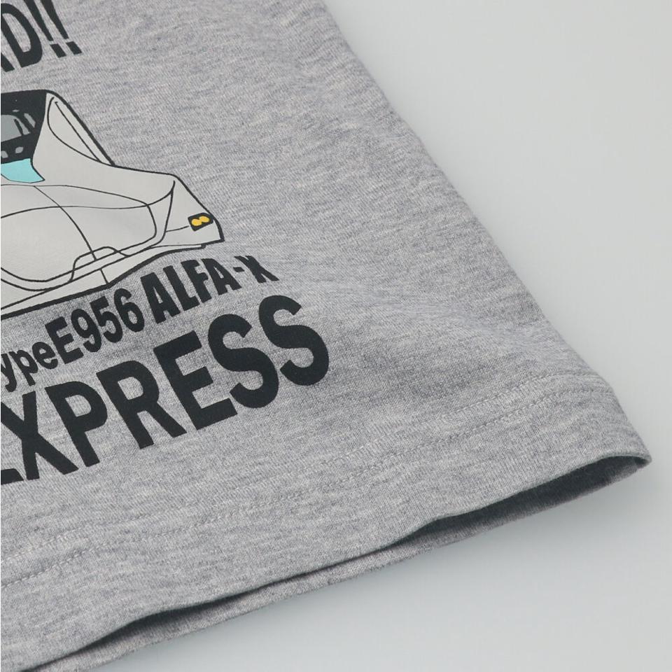 新幹線電車遮断機踏切仕掛けＴシャツ
