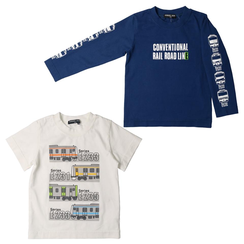 JR新幹線電車仕掛け長袖Tシャツ