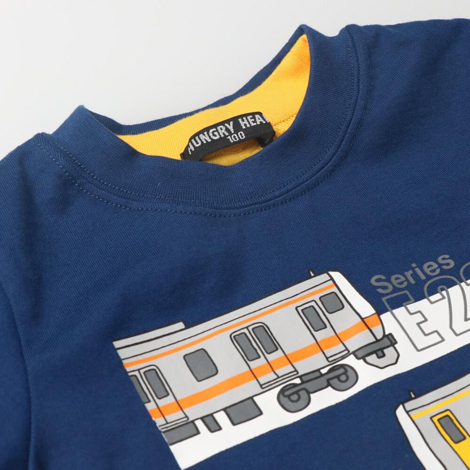 JR新幹線電車仕掛け長袖Tシャツ