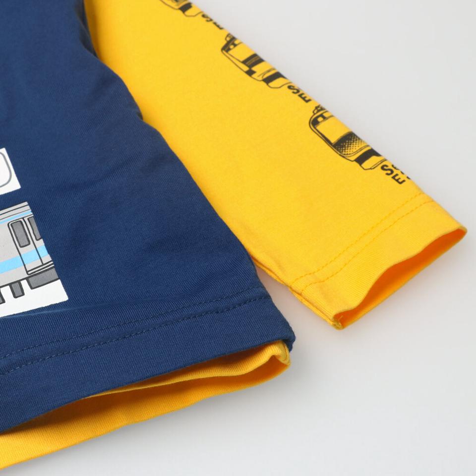 JR新幹線電車仕掛け長袖Tシャツ