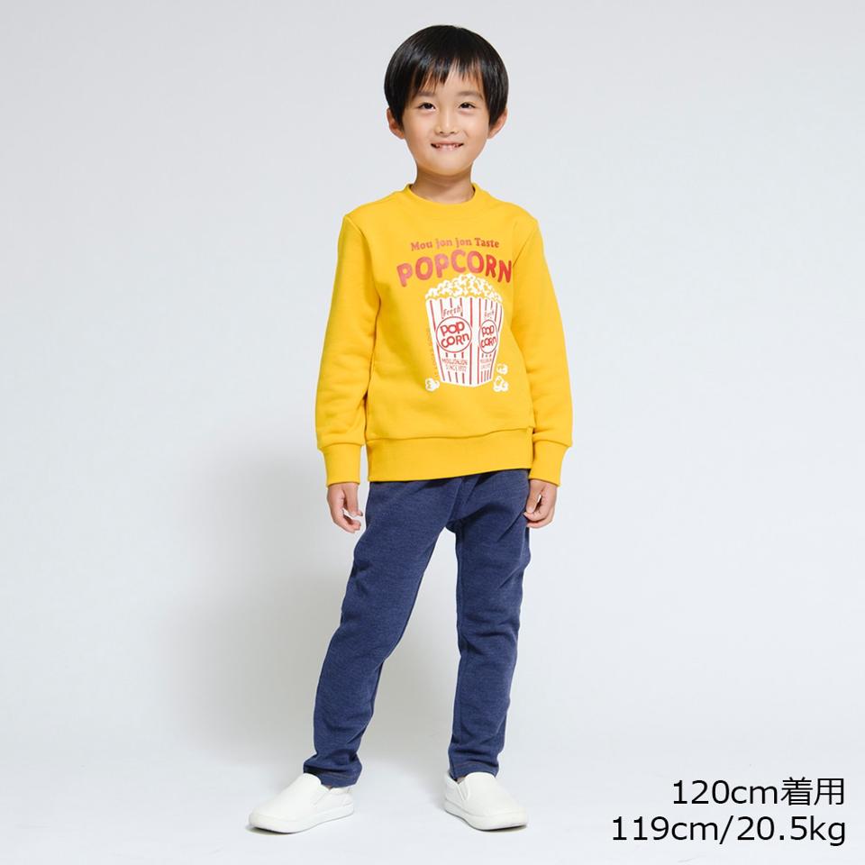 【ネット限定】ロゴプリント裏毛トレーナー