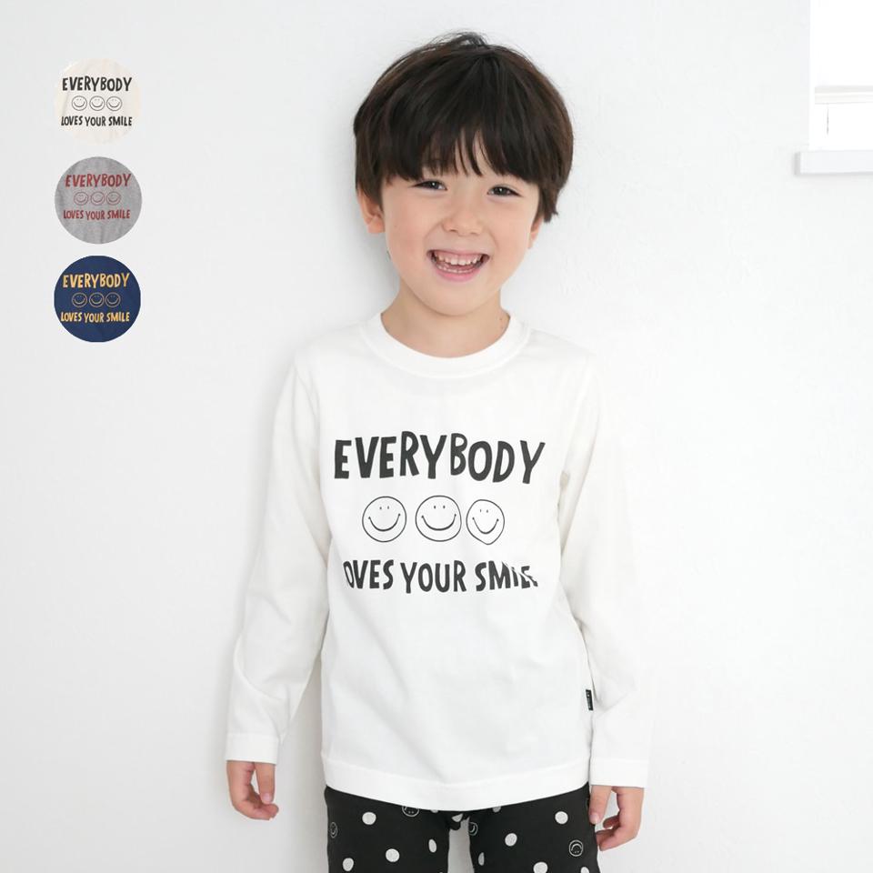 スマイルロゴプリントＴシャツ
