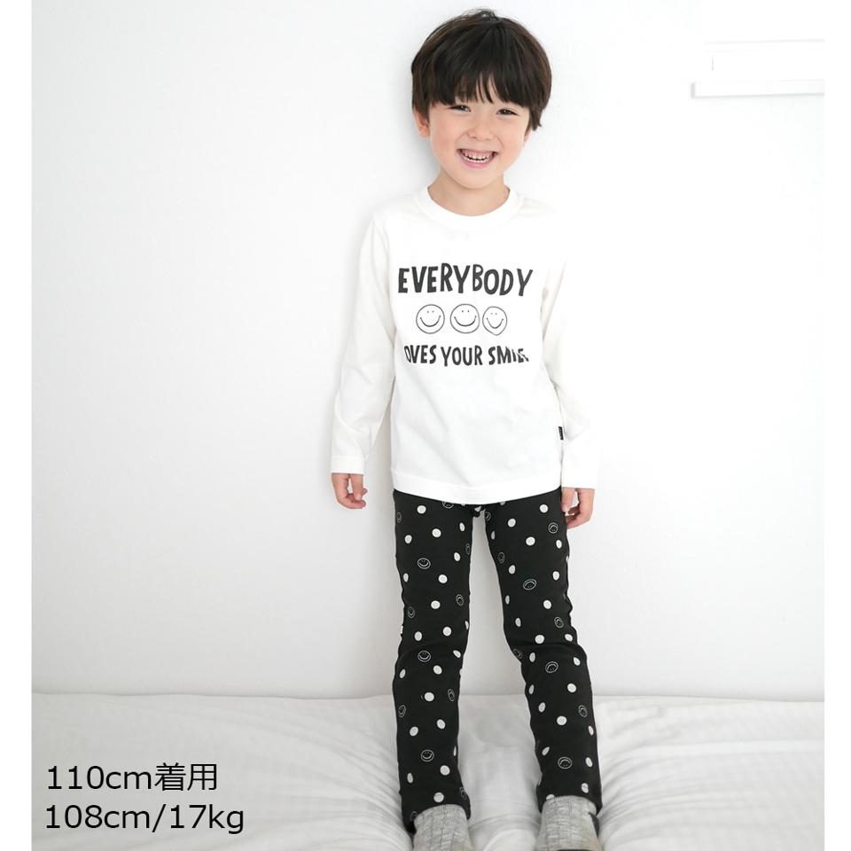 スマイルロゴプリントＴシャツ
