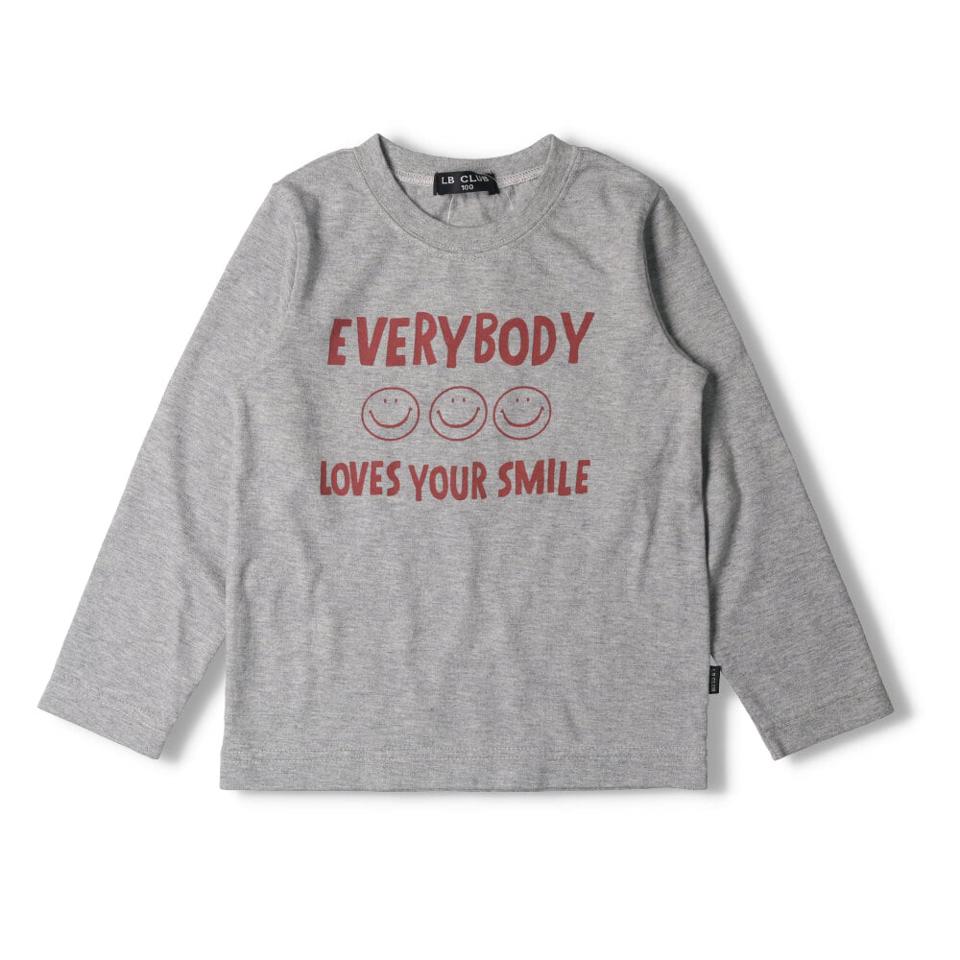 スマイルロゴプリントＴシャツ