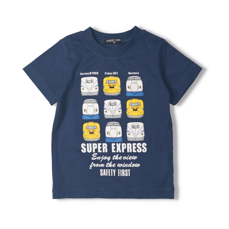 新幹線電車プリントＴシャツ