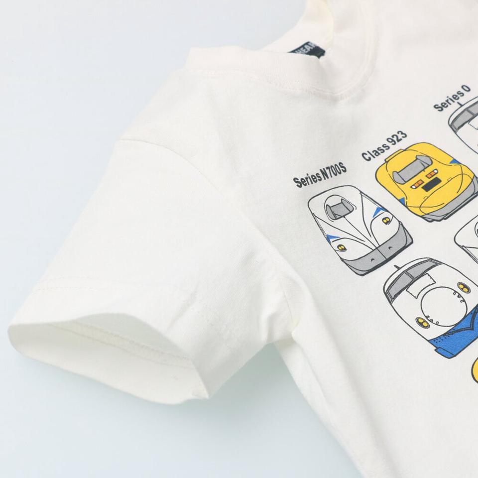 新幹線電車プリントＴシャツ