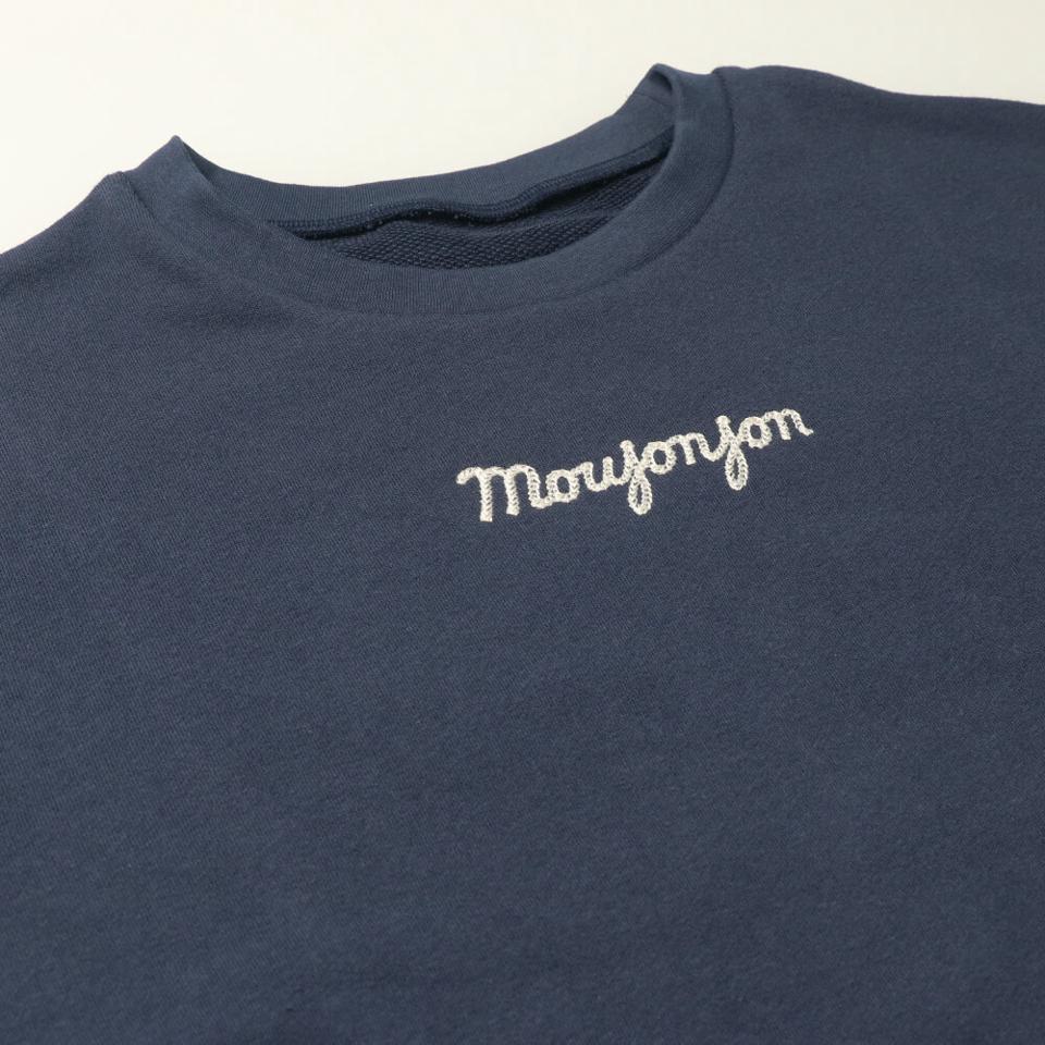 【ネット限定】大人・ママ用 ロゴ刺繍裏毛トレーナー