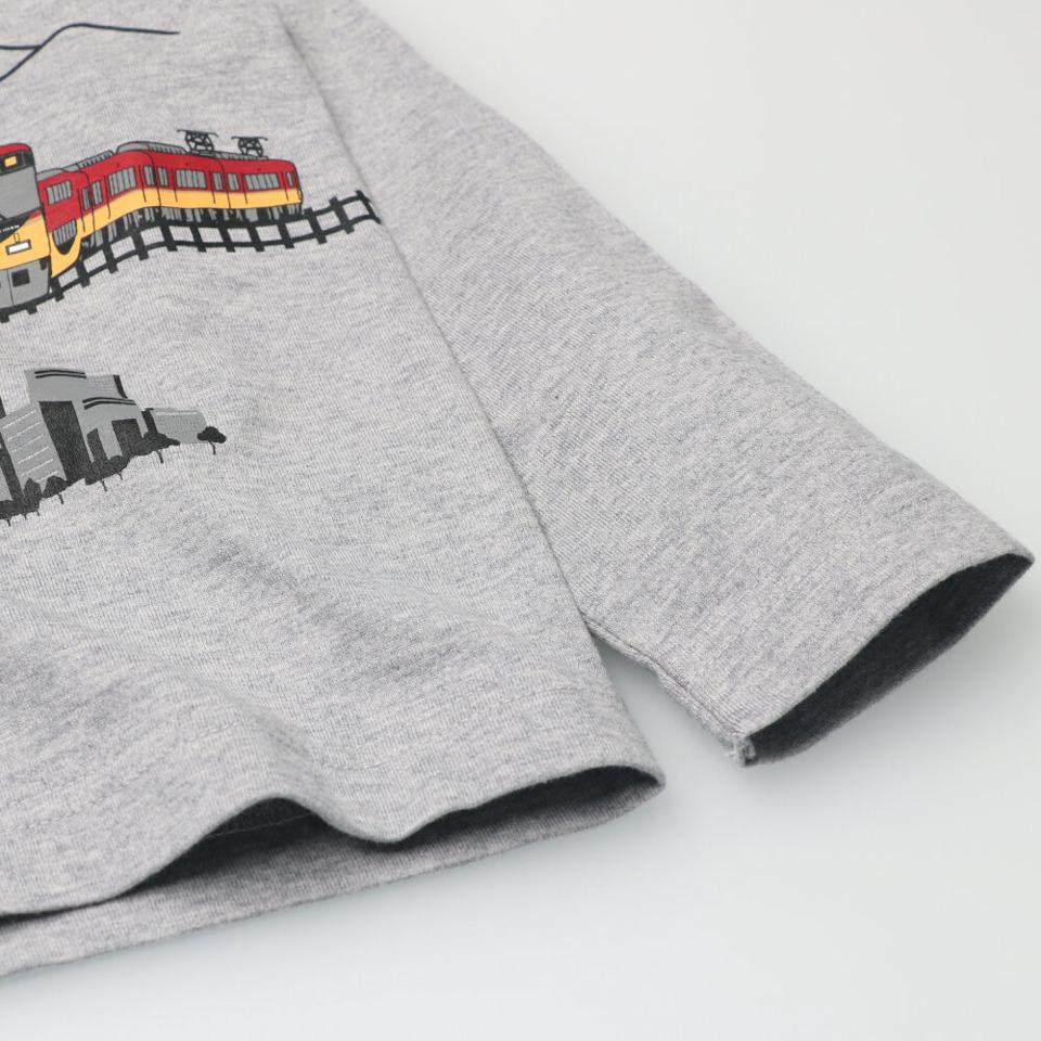 京阪電車路線図プリントＴシャツ