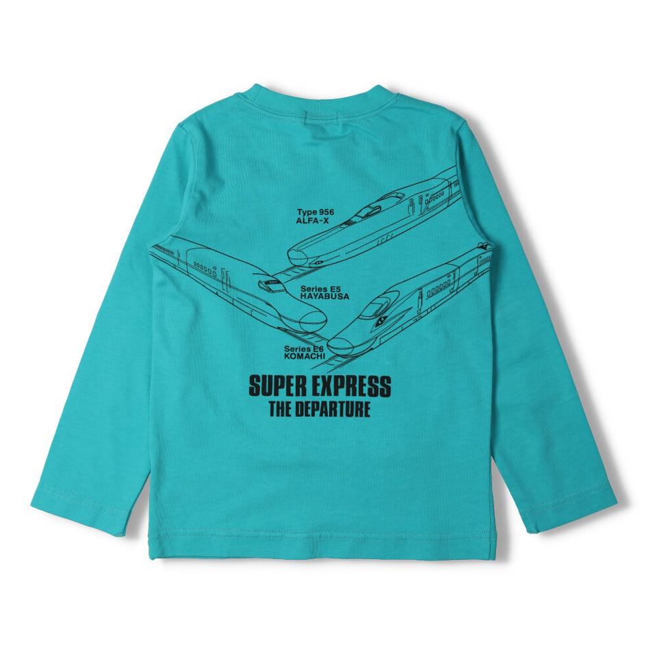 新幹線電車遮断機仕掛けＴシャツ