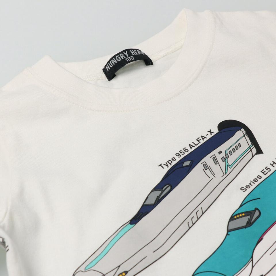 新幹線電車遮断機仕掛けＴシャツ