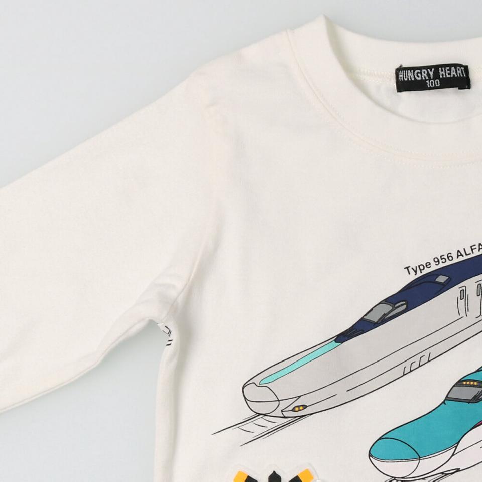 新幹線電車遮断機仕掛けＴシャツ