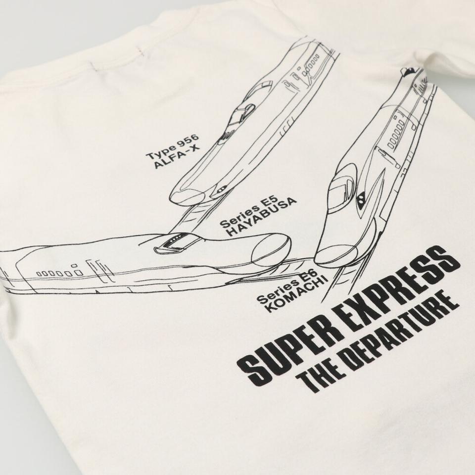 新幹線電車遮断機仕掛けＴシャツ