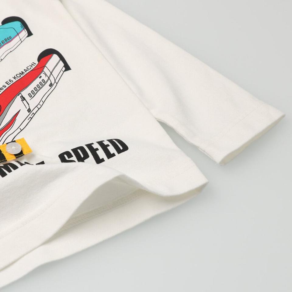 新幹線電車遮断機仕掛けＴシャツ