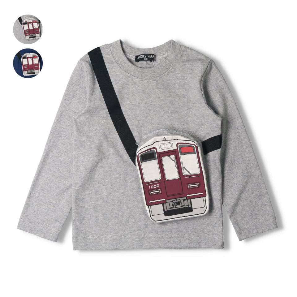 阪急電車サコッシュ風Ｔシャツ