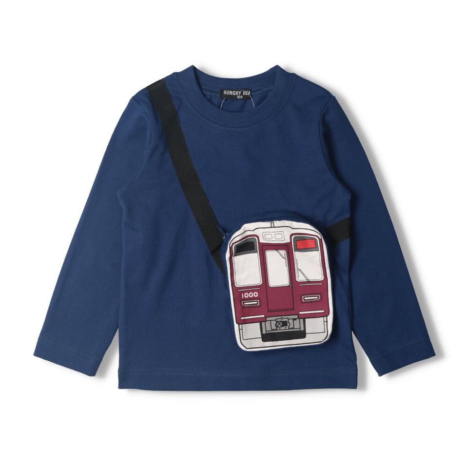 阪急電車サコッシュ風Ｔシャツ