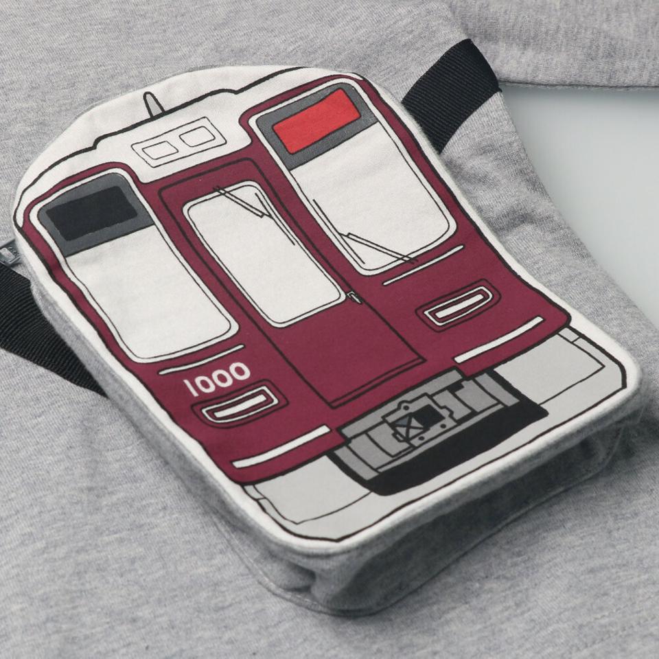 阪急電車サコッシュ風Ｔシャツ