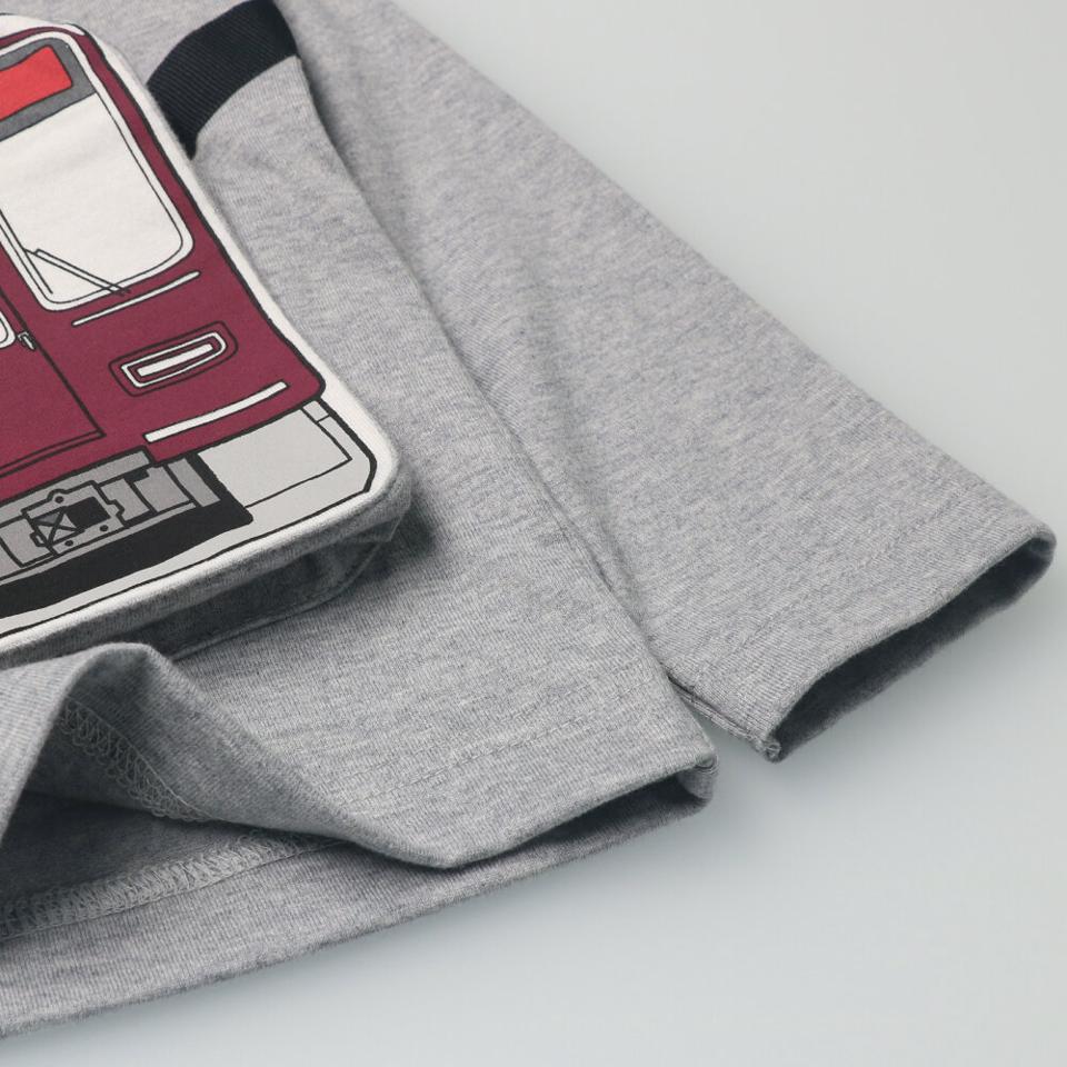 阪急電車サコッシュ風Ｔシャツ