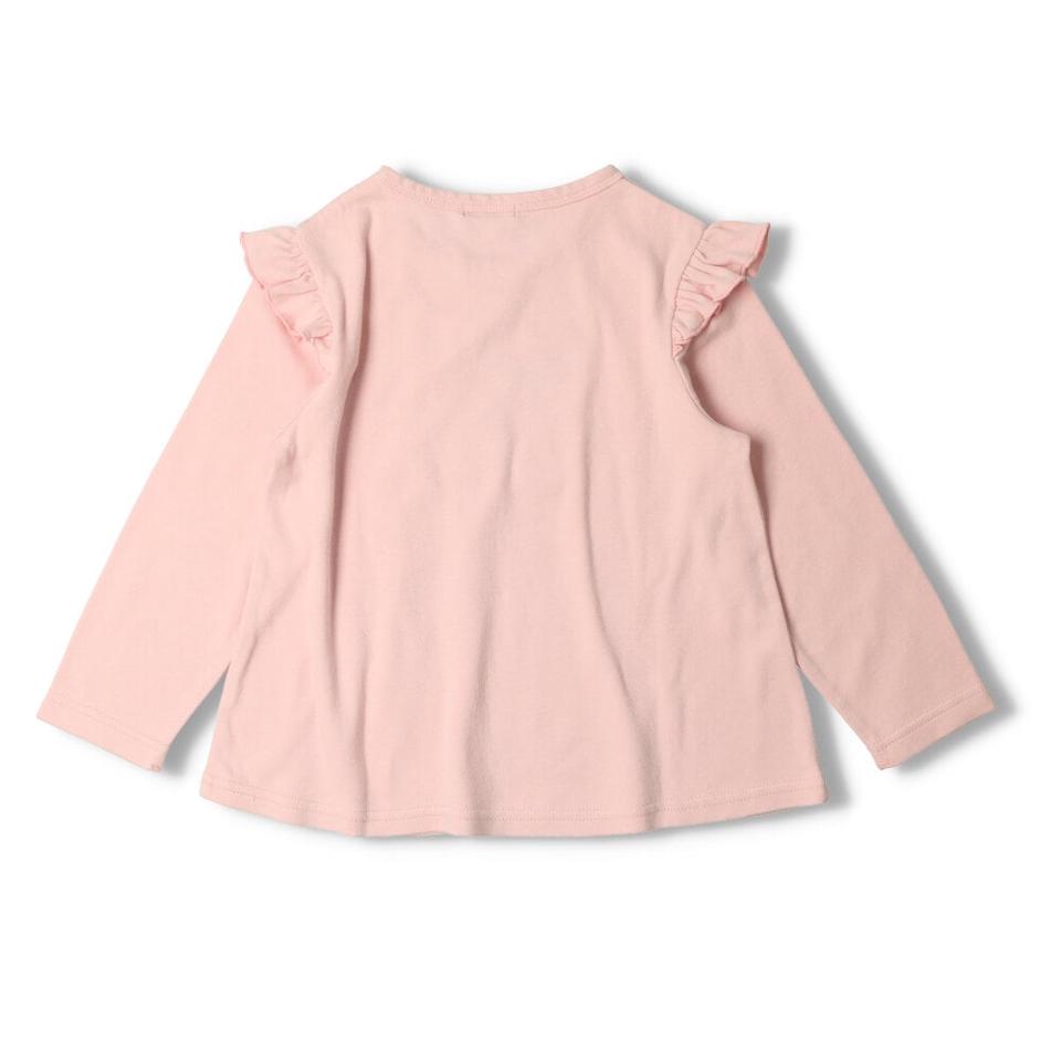 さくらんぼ・星柄袖フリルＴシャツ