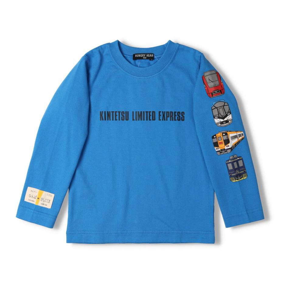 【WEB限定】JR在来線電車横並び長袖Tシャツ