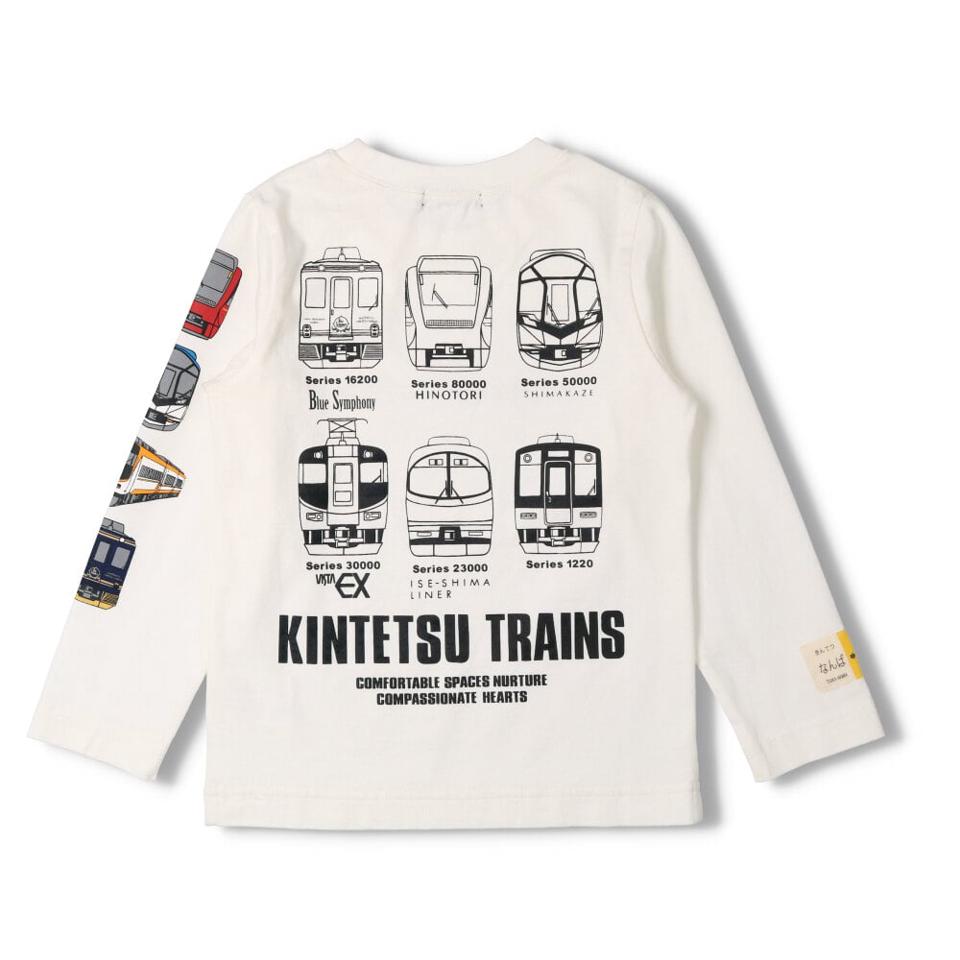 【WEB限定】JR在来線電車横並び長袖Tシャツ