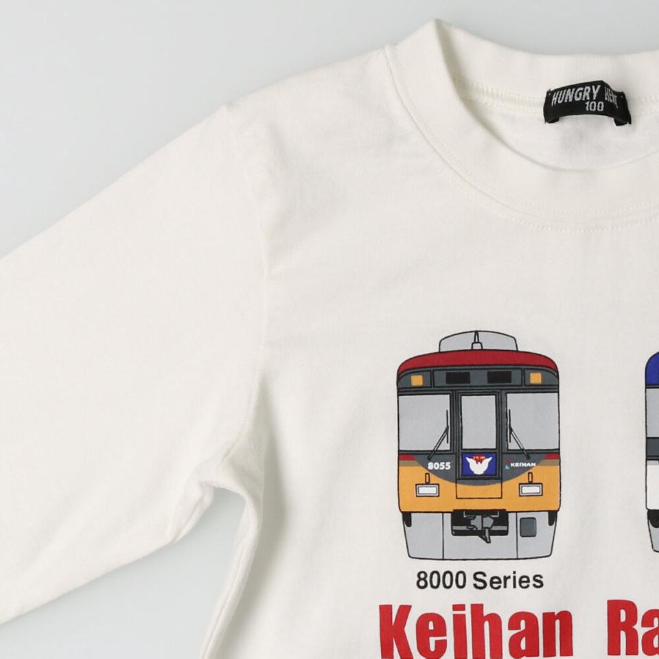 京阪電車プリントＴシャツ