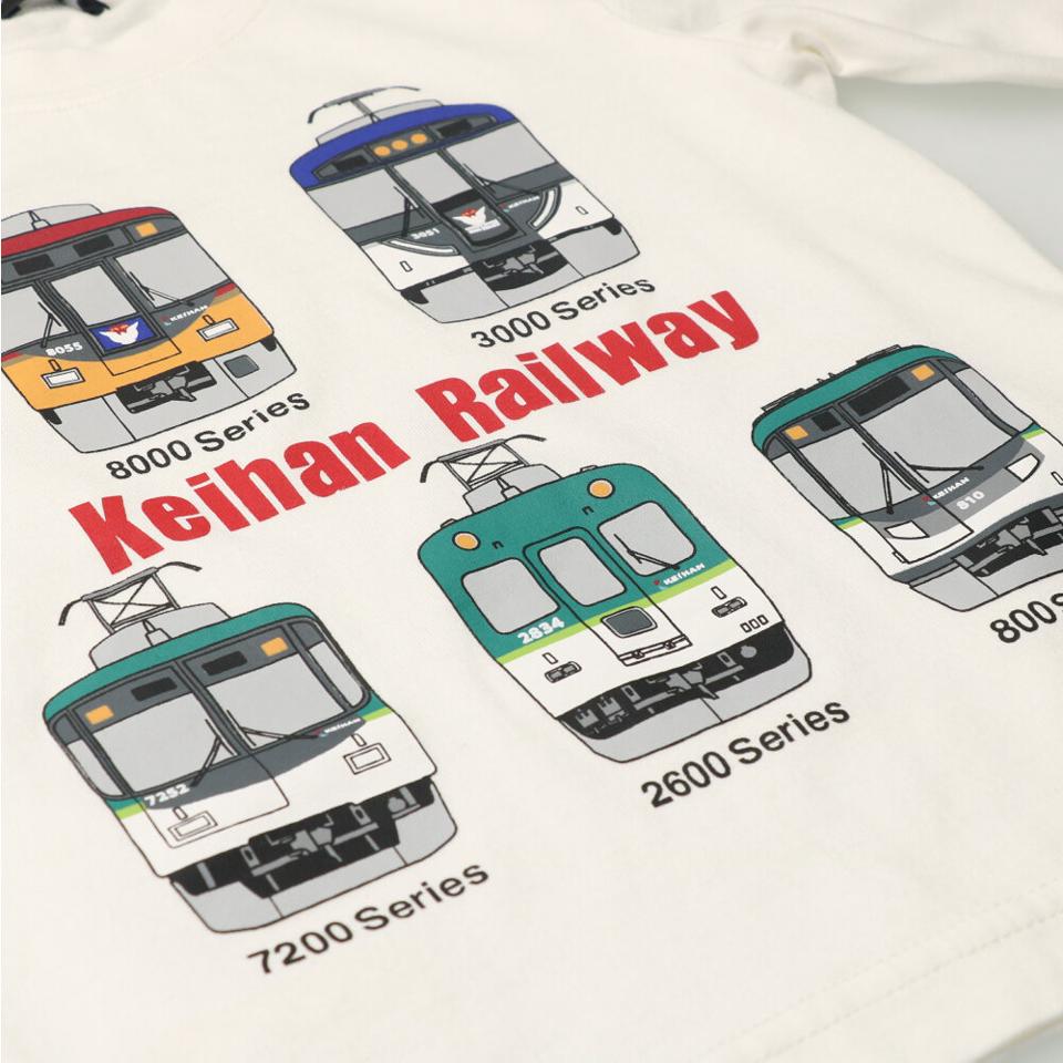京阪電車プリントＴシャツ