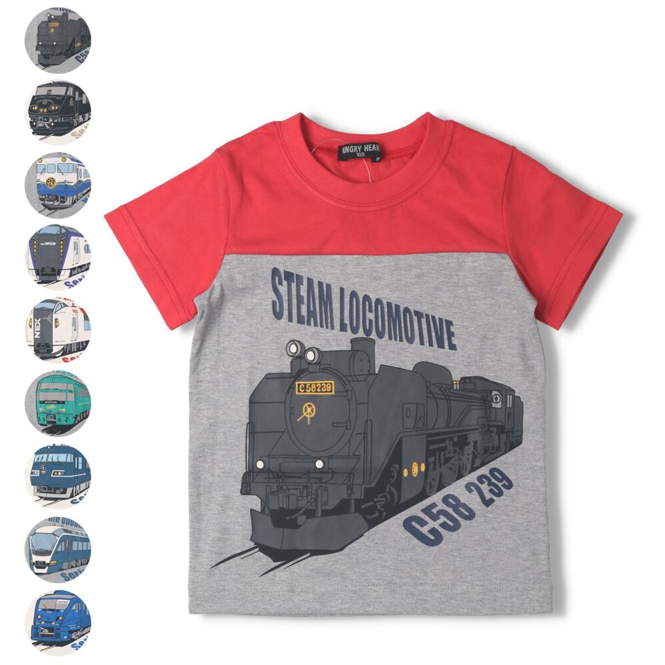 JR電車プリントＴシャツ