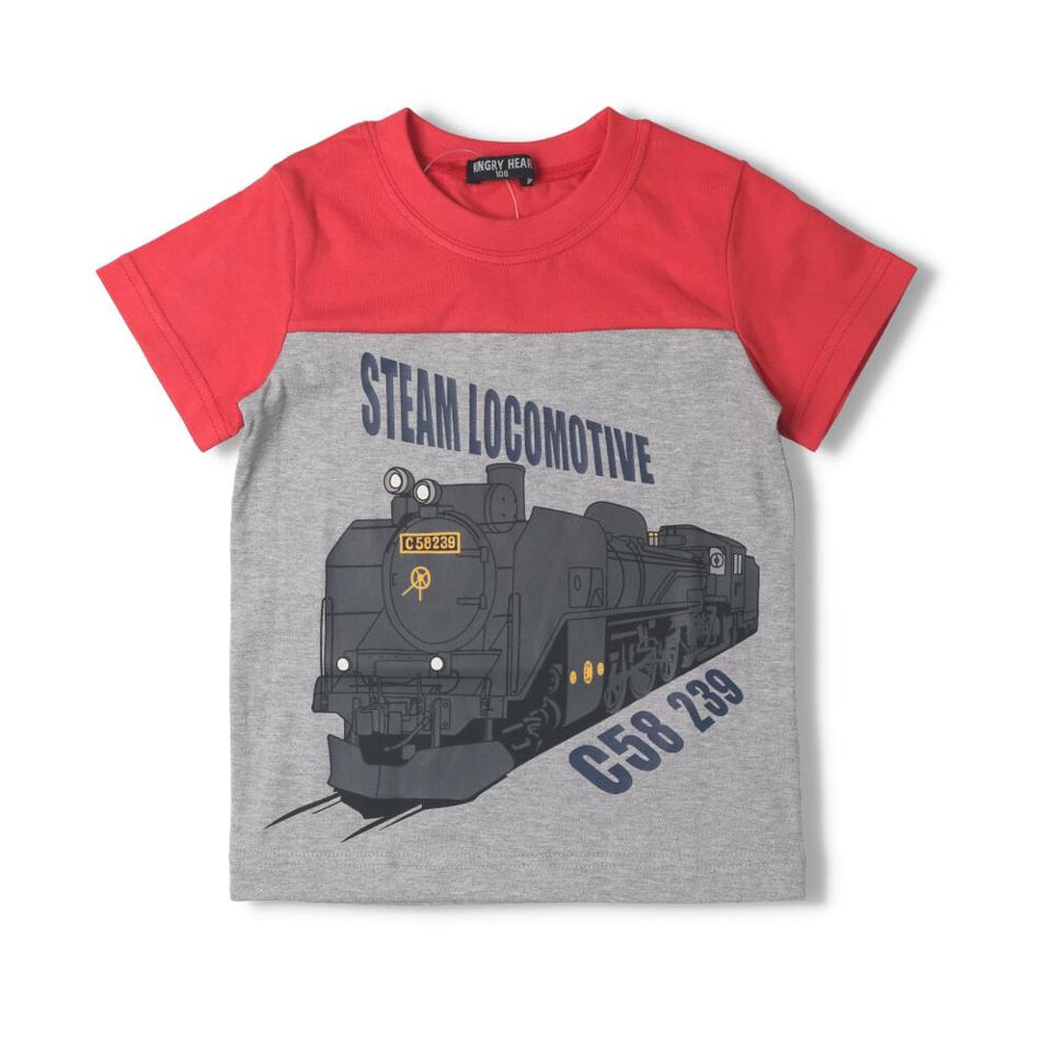JR電車プリントＴシャツ