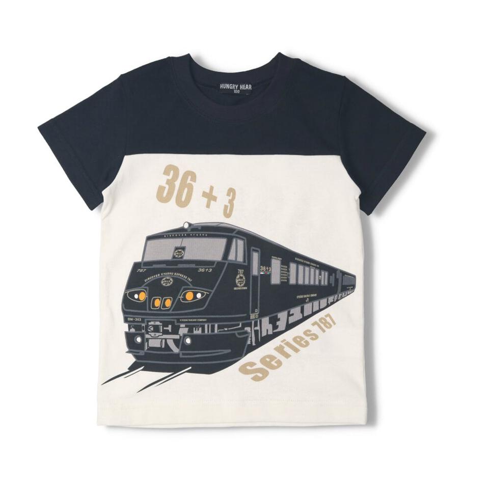 JR電車プリントＴシャツ