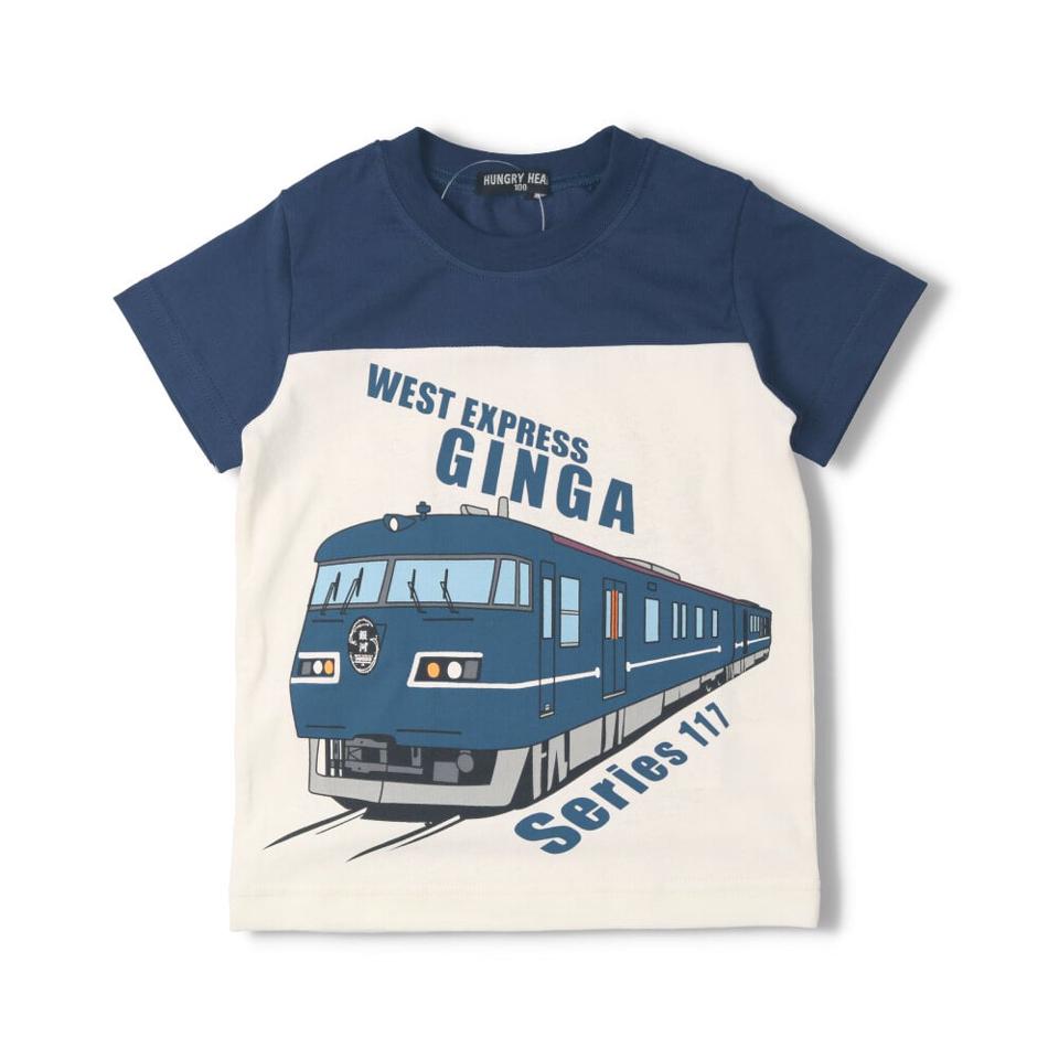 JR電車プリントＴシャツ