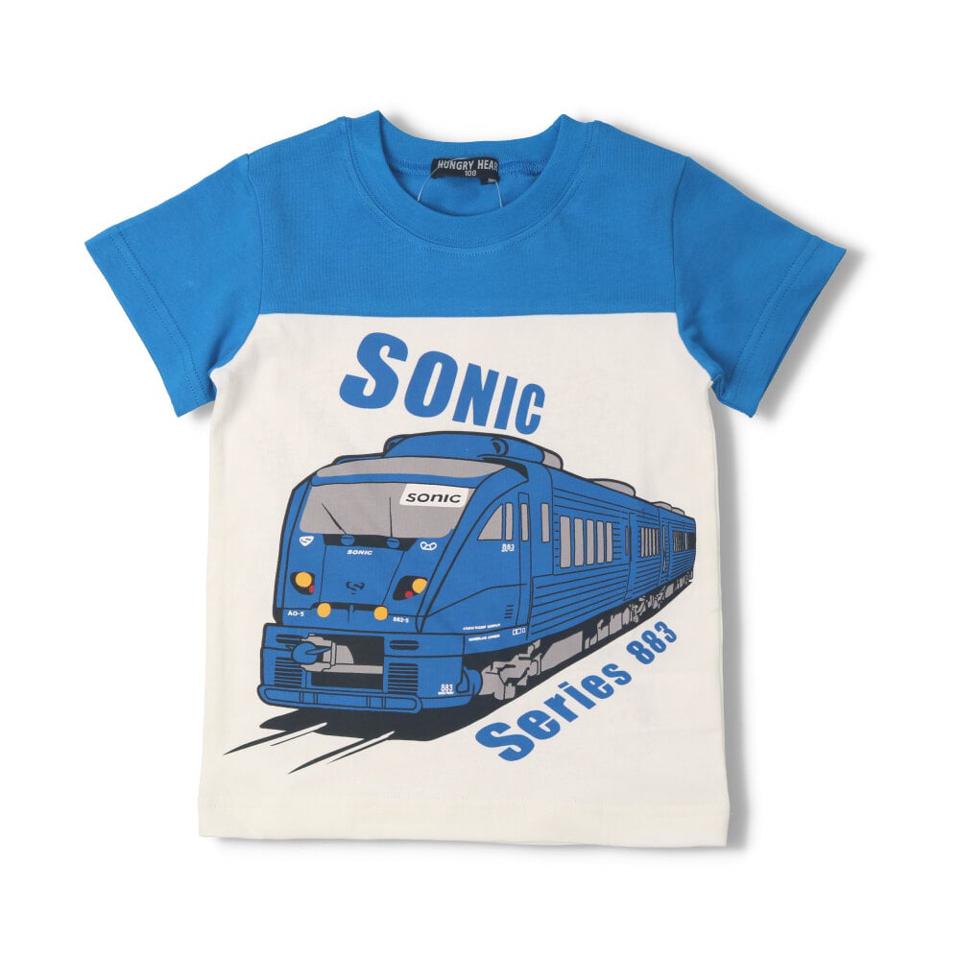 JR電車プリントＴシャツ