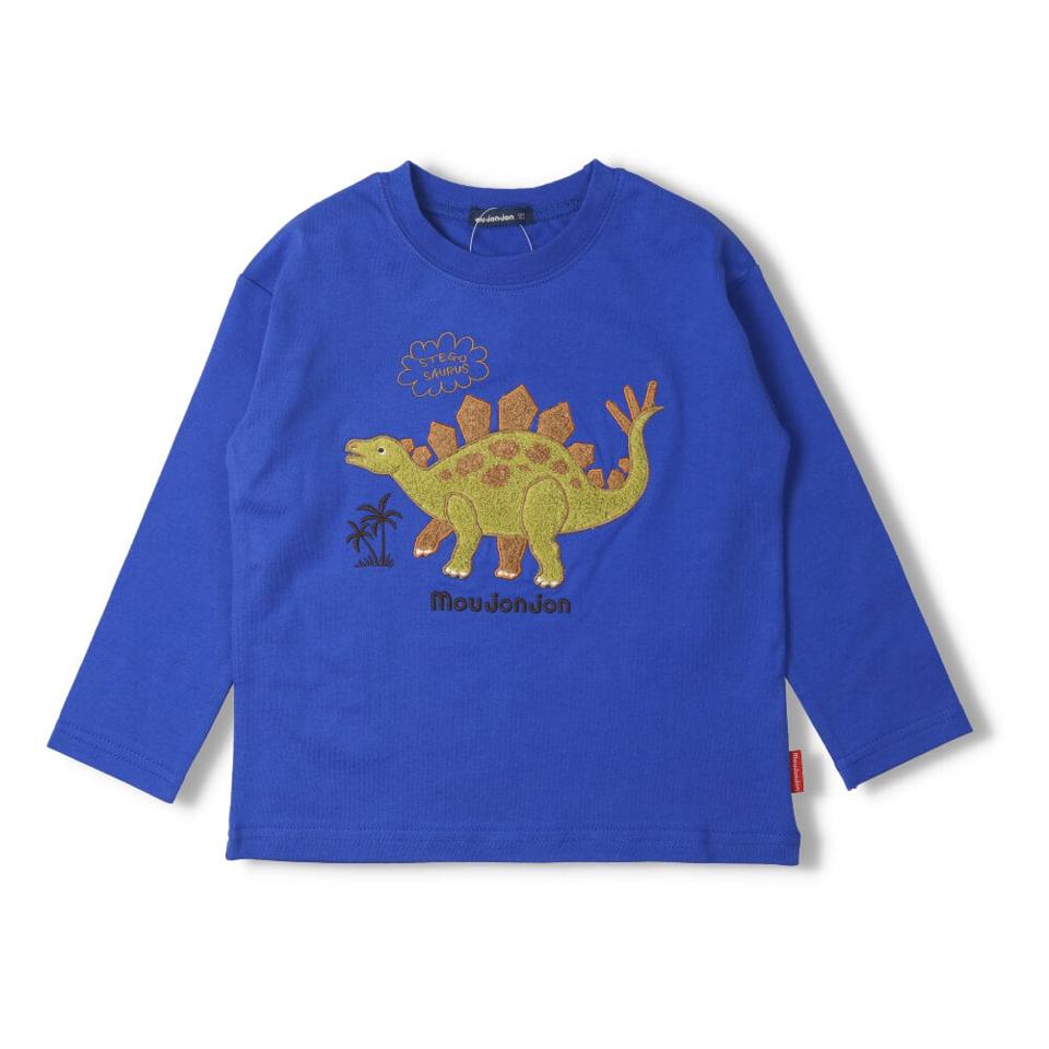 恐竜・ハートサガラ刺繍Ｔシャツ