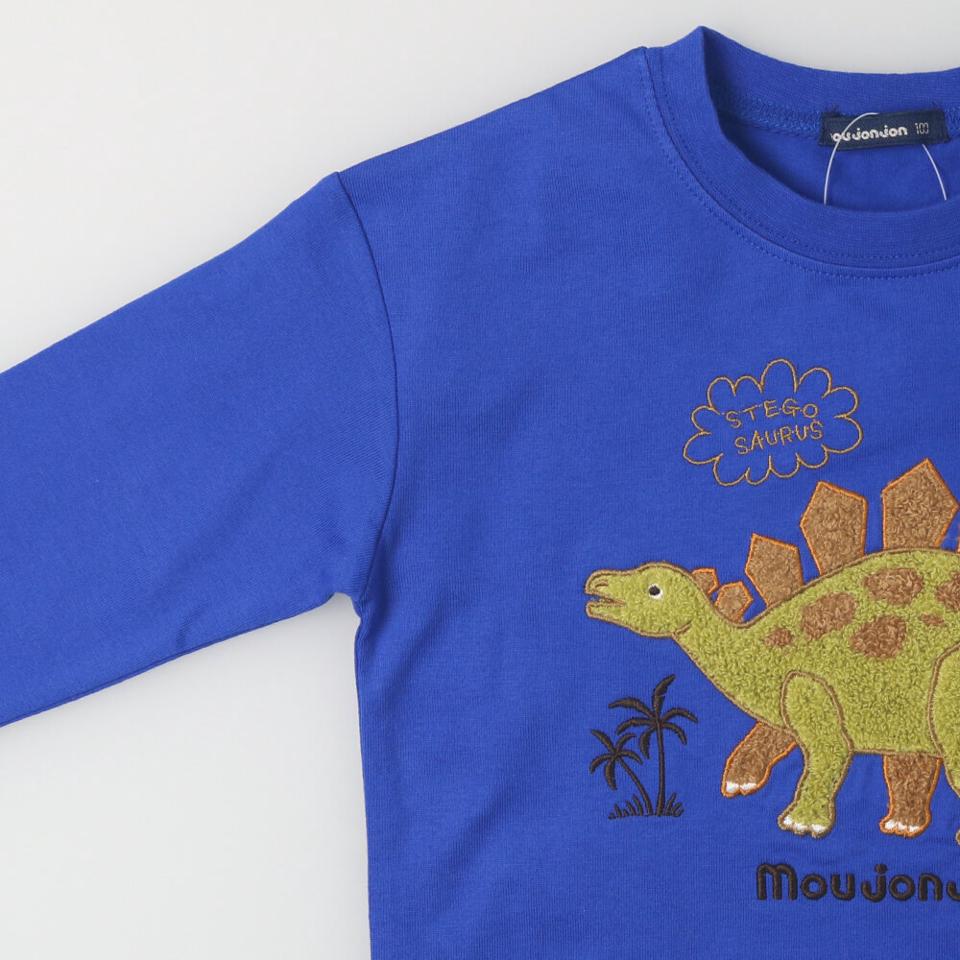恐竜・ハートサガラ刺繍Ｔシャツ