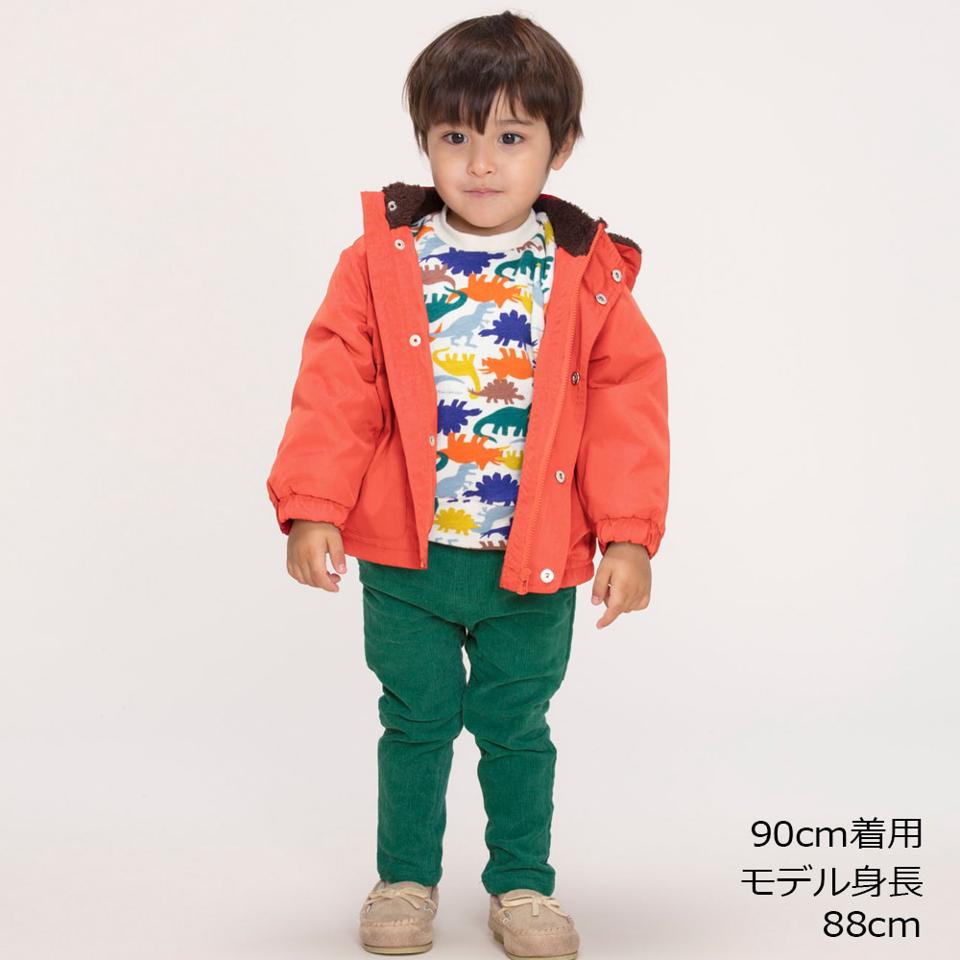 フード取り外し裏ボア無地ジャケット