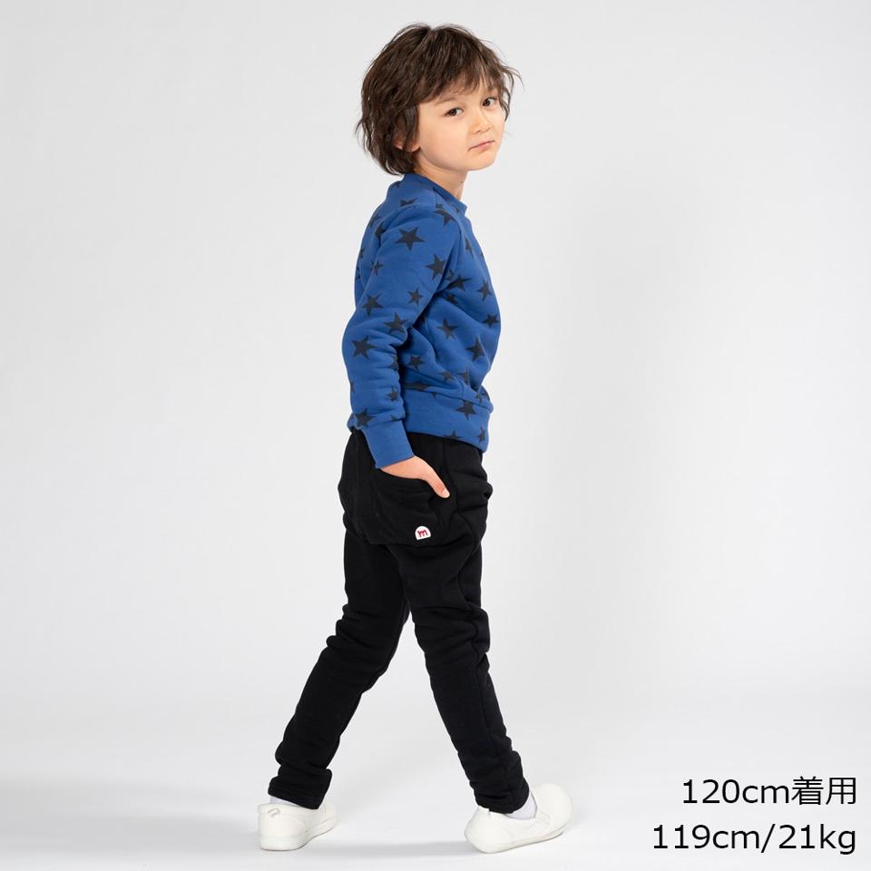 裏起毛カラーパンツ