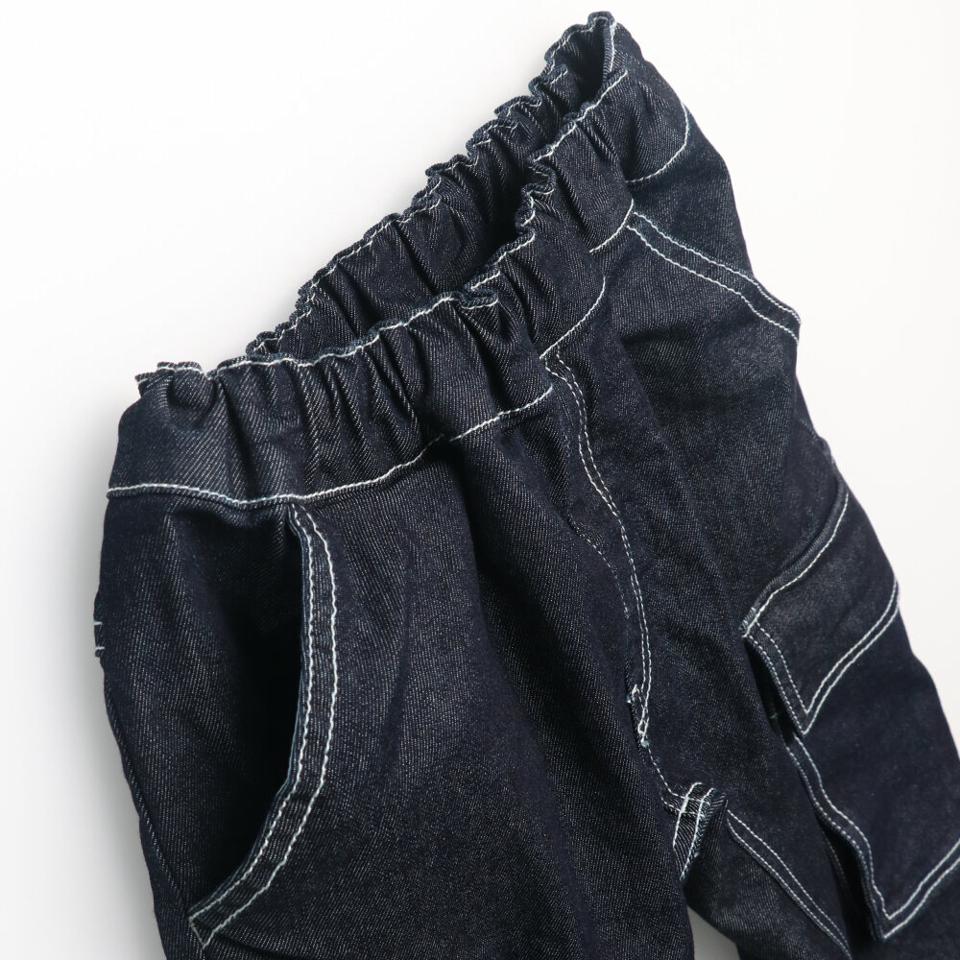 ストレッチデニムカーゴパンツ