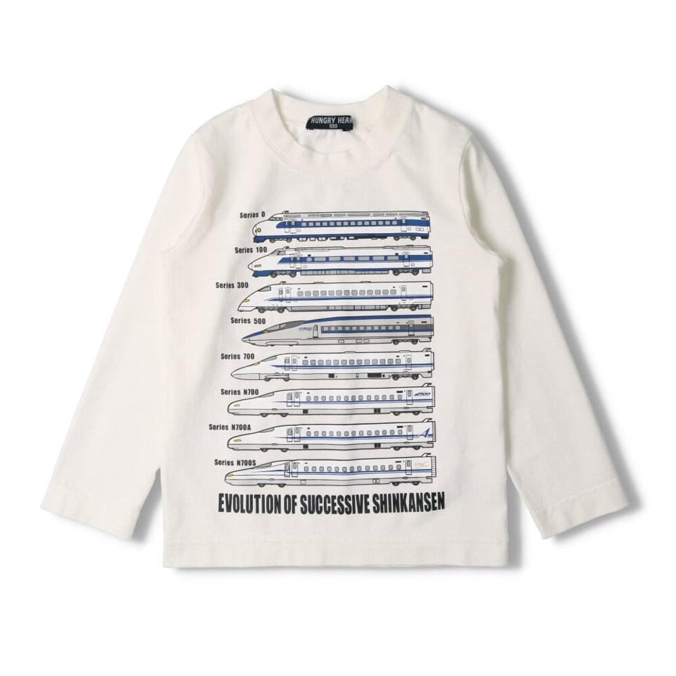 歴代新幹線電車プリントＴシャツ