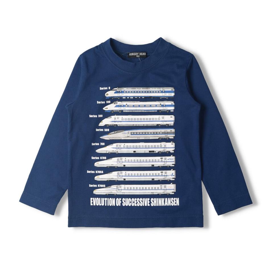 歴代新幹線電車プリントＴシャツ