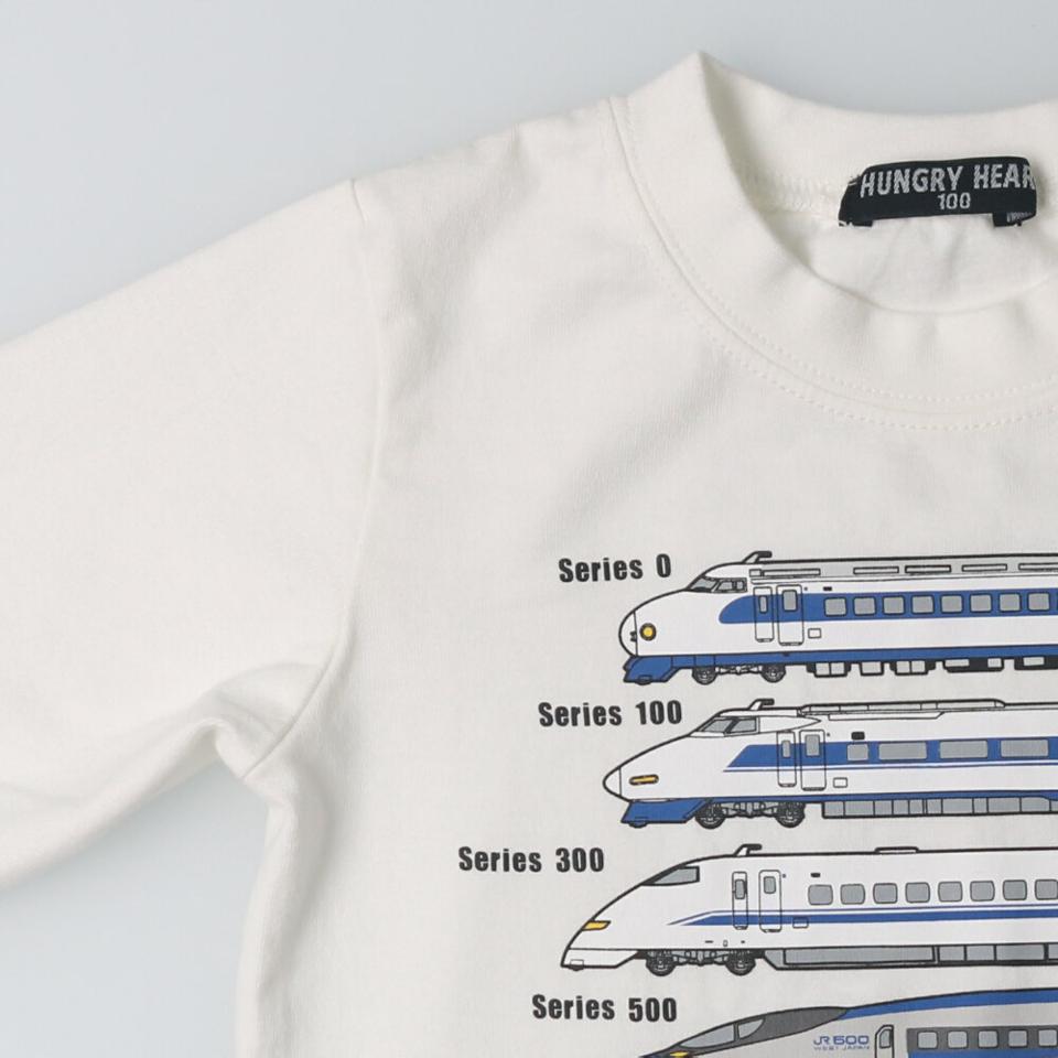 歴代新幹線電車プリントＴシャツ