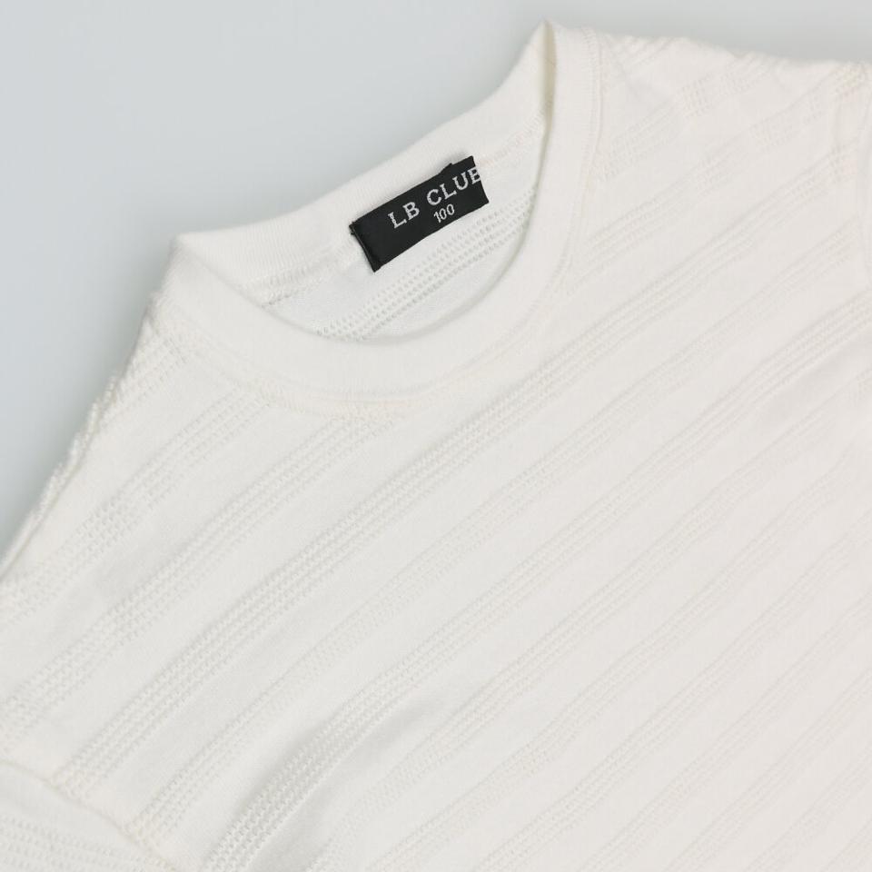アイレットボーダー抗菌防臭加工Tシャツ