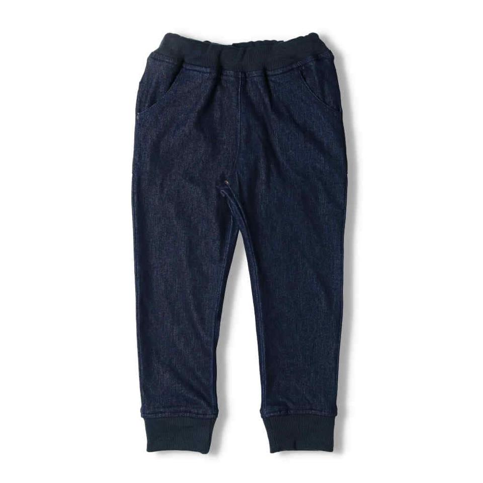 ストレッチデニムニットパンツ