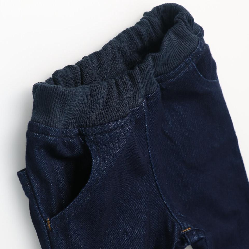 ストレッチデニムニットパンツ