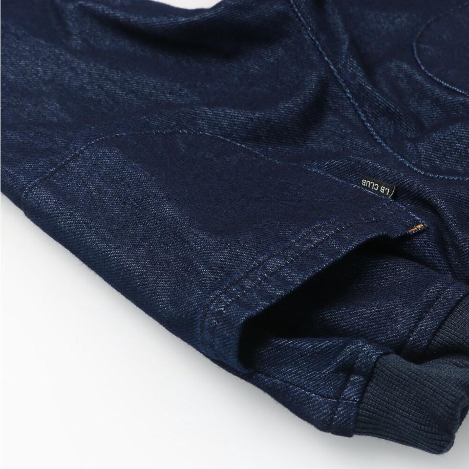 ストレッチデニムニットパンツ